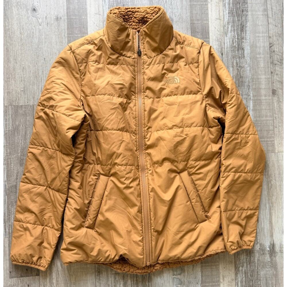 The North Face Women's Caramel/Tan Reversible Insulated Jacket